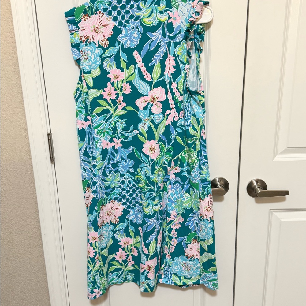 Lilly Pulitzer Luxletic UPF 50 Silvia Dress size XL - Picture 5 of 7